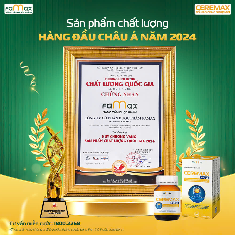 TRẢI QUA QUÁ TRÌNH THẨM ĐỊNH KHẮT KHE VỚI HÀNG NGHÌN TIÊU CHÍ ĐÁNH GIÁ, GIẢI ĐỘC GAN LIFAMAX - ĐÃ TỰ HÀO GHI DANH VÀO TOP "SẢN PHẨM CHẤT LƯỢNG HÀNG ĐẦU CHÂU Á NĂM 2024" VÀO NGÀY 22/06/2024 Huy Chương Vàng Sản Phẩm Chất Lượng Quốc Gia,